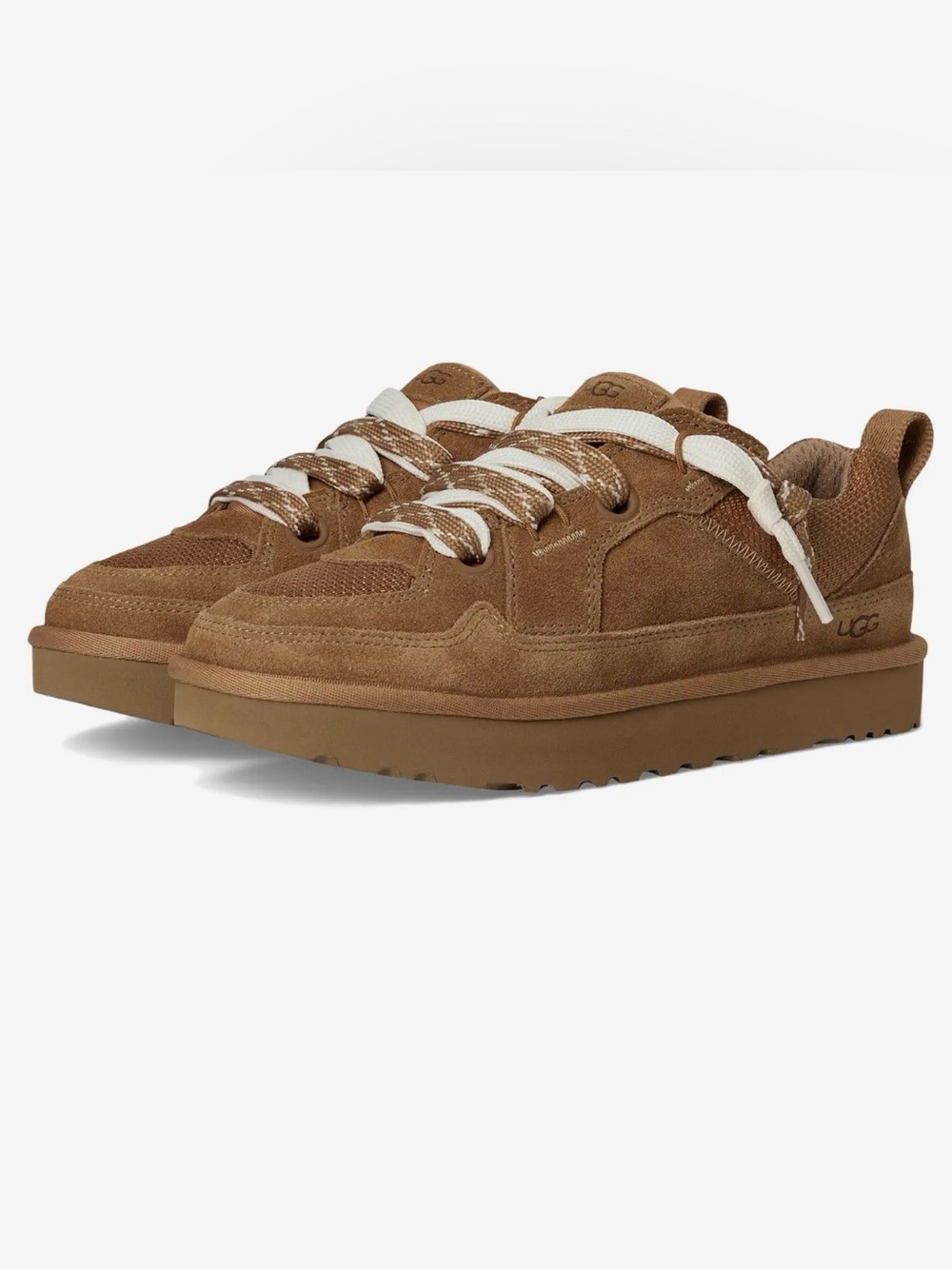 UGG Women's Lo Lowmel Sneakers in Chestnut Model 1168890 size 10W